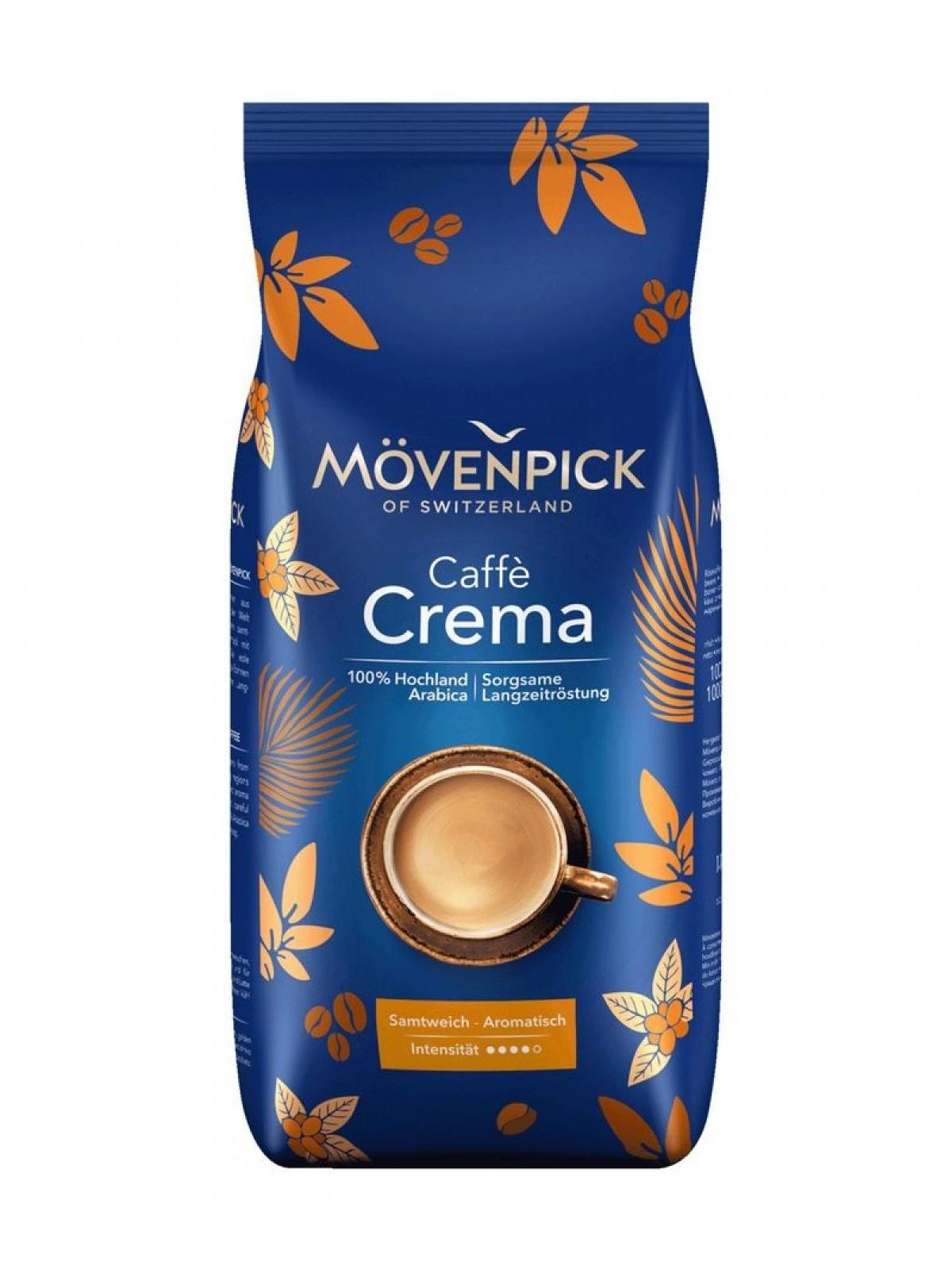 Кофе в зернах Mövenpick Caffè Crema, 1 кг