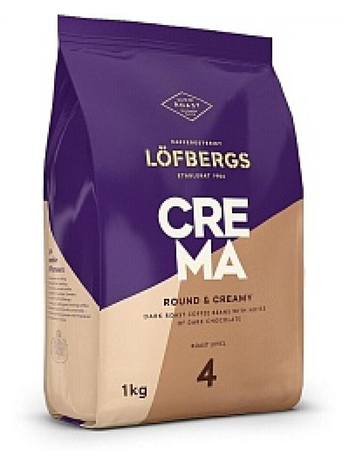 Кофе в зернах Löfbergs Crema, 1 кг