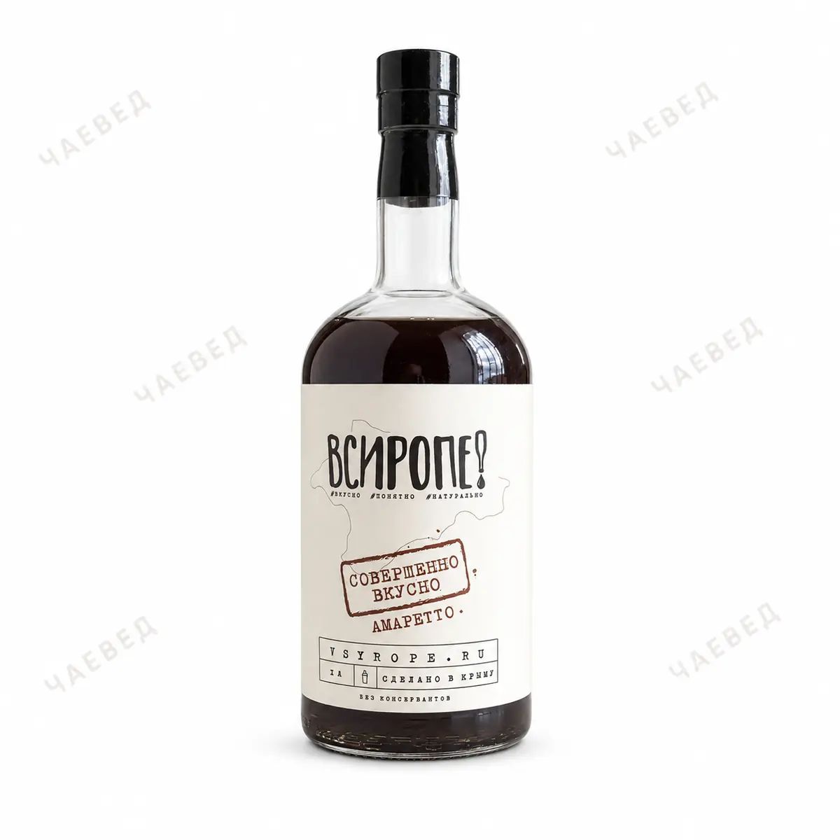 Сироп Амаретто крафтовый 1 л для кофе, коктейлей и десертов ВСИРОПЕ