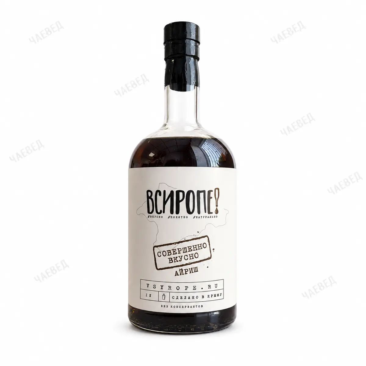 Сироп Айриш крафтовый 1 л для кофе, коктейлей и десертов ВСИРОПЕ