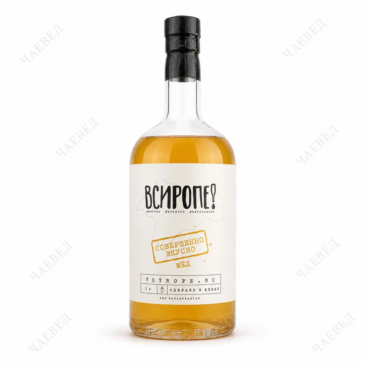 Сироп Медовый крафтовый 1 л для кофе, коктейлей и десертов ВСИРОПЕ